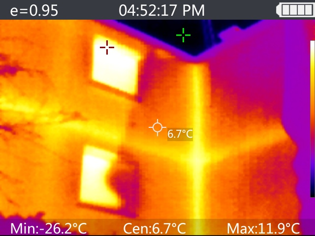 La détection des ponts thermiques à la caméra infrarouge